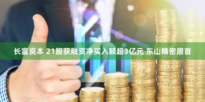 长富资本 21股获融资净买入额超3亿元 东山精密居首